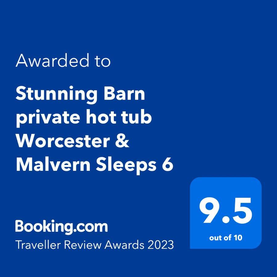 Stunning Barn Private Hot Tub Malvern & Worcester Sleeps 6 Exterior photo